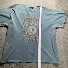 New Look T-Shirt Men Large Blue Short Sleeve Nagasaki Eagles