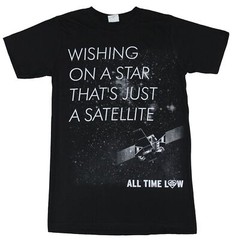 All Time Low Mens T-Shirt – Wishing on a Star That is Just A Satellite Image