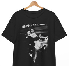 Michael Myers Kissing Jamie Lee Curtis on the Set Horror Movie T-Shirt , Unisex