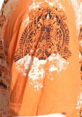 Archaic by Affliction Men’s T-Shirt Parallel Wings Cross Biker
