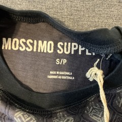 Mossimo Supply Co Dark Blue Long Sleeve T-shirt New Size Small Men’s Pattern