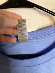 Gildan Heavy Cotton T-Shirt Style G5000 Carolina Blue Blank Tee Mens Large NWOT
