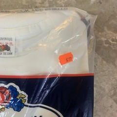 Vintage Fruit Of The Loom Mens White Crew Neck T Shirt 3 Pk 1989 Small 34-36 80s