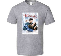 It’s A Wonderful Life Movie Tee Classic Holiday Film T Shirt
