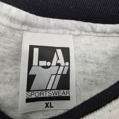 Vintage Coeur d’Alene Idaho Men’s Shirt Size XL Gray Black L.A. Sportswear Roll