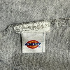 Dickies Mens Gray Short Sleeve Pocket T Shirt Size L Cotton Polyester Workwear