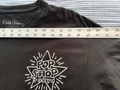 Keith Haring Pop Shop Tokyo 1987 Ripple Junction XL Double Sided T Shirt