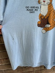 Vintage Arizona Cowboy Cat T Shirt XL Made In USA Funny Graphic Tee