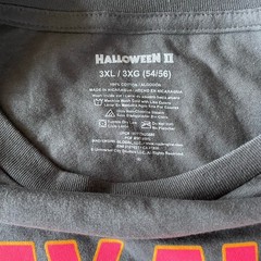 Halloween II Slay All Day Graphic T Shirt Men’s Michael Myers Fiery Mask 3XL NWT