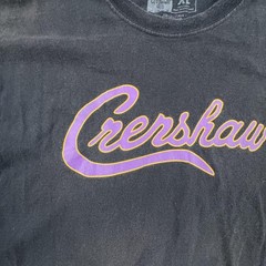 The Marathon Clothing Crenshaw Shirt Mens XL 2020 Champions Purple Gold Tee