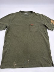 Pendleton T-shirt Men L Green Pocket Logo .#46609