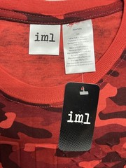 Red Camouflage USA – Men’s Short Sleeve T-Shirt – Size XXL
