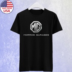 MG Car Morris Garages Cars Men’s Black T-shirt Size S-5XL