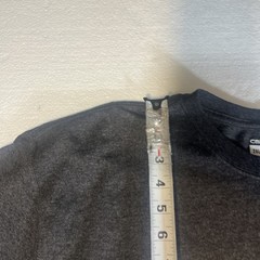 Carhartt Shirt Mens 2XL Gray Yellow Spell Out Tee Work Wear Outdoors Loose Fit