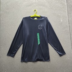 Hang Ten Men Shirt XL Navy Surfing Co Logo Activewear Long Sleeve NWT