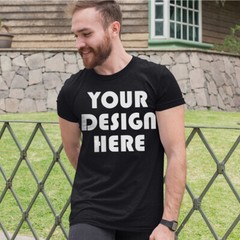 Customise T-Shirt Work Wear Business Stag Hen Personalised Mens T-Shirts #TA-195