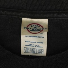 EAT SLEEP BASKETBALL Vtg Delta Pro Black Graphic T-SHIRT Men’s 2XL