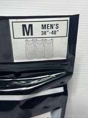 Hurley ~ Men’s 3-Pack Ribbed Tank Cotton Blend Tag Free White ~ M(38-40)