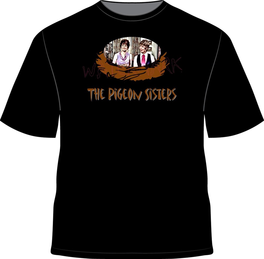 Odd Couple Felix Unger Oscar Madison The Pigeon Sisters Tribute Parody Shirts