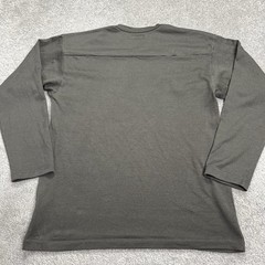 Lady White Co. LW-C Shirt Mens Size Medium 38 Gray V-Neck Cotton Rayon Blend