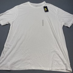 RoundTree & Yorke Cloud Crew Men’s 3XLT White Crew Neck Short Sleeve Shirt