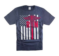 Registered Nurse Flag Shirt Registered Nurse Shirts RN Flag Nurse Patriotic Tee