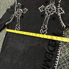 Vintage Y2K Raw State Premium Redemption Cross Men’s Medium Shirt