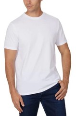 Calvin Klein Men’s Dress Tee in Beige, Black or White Pick Your Size S-3XL NWT