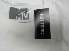New MTV Music Television Mens S-M-L-XL-2XL-3XL White 90’s Style Shirt $22