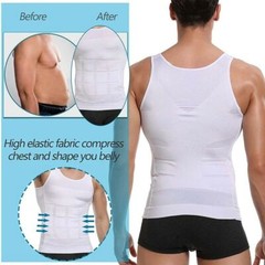 Men Cooling Weighted Workout Shaping Vest Weight Loss Slim Sleeveless Tank Top