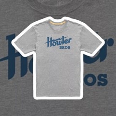 NEW Howler Bros Men’s Logo Select T Howler Electric Shirt 50/50 Size 2XL Grey