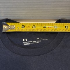 UNDER ARMOUR Freedom Flag T-Shirt Mens XS Cotton Loose Fit Graphic T-Shirt 13708