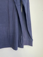 Croft & Barrow Easy Care Mens XL Navy Pocket Long Sleeve T-Shirt Cotton Blend