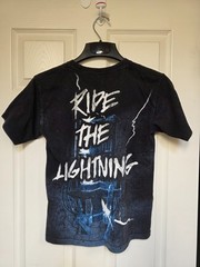 Metallica Ride The Lightning Men’s S Hanes Heavyweight Tag. Concert Vintage