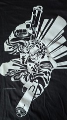 FRANK MILLER’S SIN CITY COMIC GRAPHITTI DESIGNS 2007 SHIRT L HANES