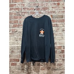 Travis Scott Astroworld Festival Houston Texas Long Sleeve Shirt Black Large