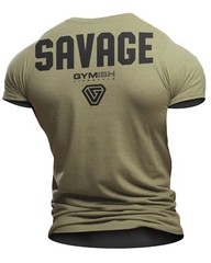 097. Savage Workout T-Shirt for Mens
