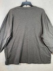 Polo Ralph Lauren Shirt Mens 2XB Big Gray Long Sleeve T Shirt Sweatshirt Pocket