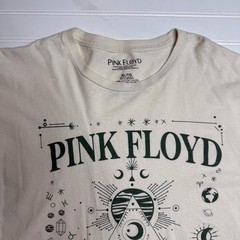 MEN’S LARGE XL OFF WHITE CREAM PINK FLOYD T-SHIRT T SHIRT SOFT MATERIAL