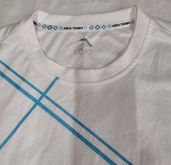Anta tennis t-shirt men sz 2XL teal A-Cool