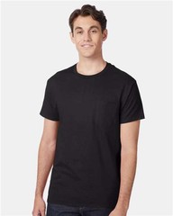 Hanes Mens T Shirts Crewneck Undershirt for Men Casual and Daily Wear – 4 Pack