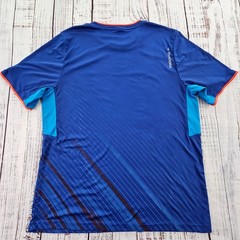 Diadora Blue Short Sleeve Soccer Style Performance T-Shirt Men’s L