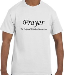 Christian Jesus Prayer The Original Wireless Connection T-Shirt tshirt