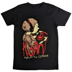 Korn – Follow The Leader with Backprint – Black t-shirt