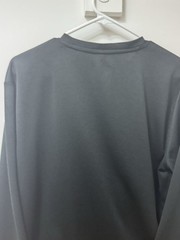 Wrangler ATG Mens L Black Long Sleeve Performance Shirt Zip Pocket Waffle Knit