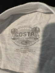 Costa Del Mar Men’s Short Sleeve White T-Shirt Size Large NWOT