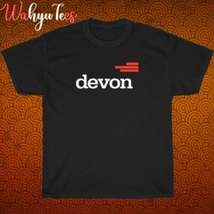 New Devon Energy Logo Black/Grey/Navy/White Size S-5XL Unisex T-Shirt
