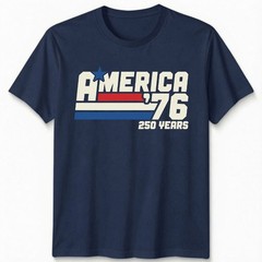 America 76 Shirt 250th Anniversary USA Pride Sporty Patriotic Fourth of July Gif