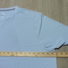 JOHNNIE O Mens 2XL XXL THE COURSE KONA BLUE T SHIRT PERFORMANCE GOLF TEE AQUA