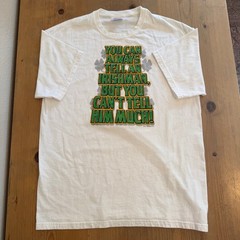 Vintage Wild Side Irish Humor T Shirt White Large St Patricks Day Tee
